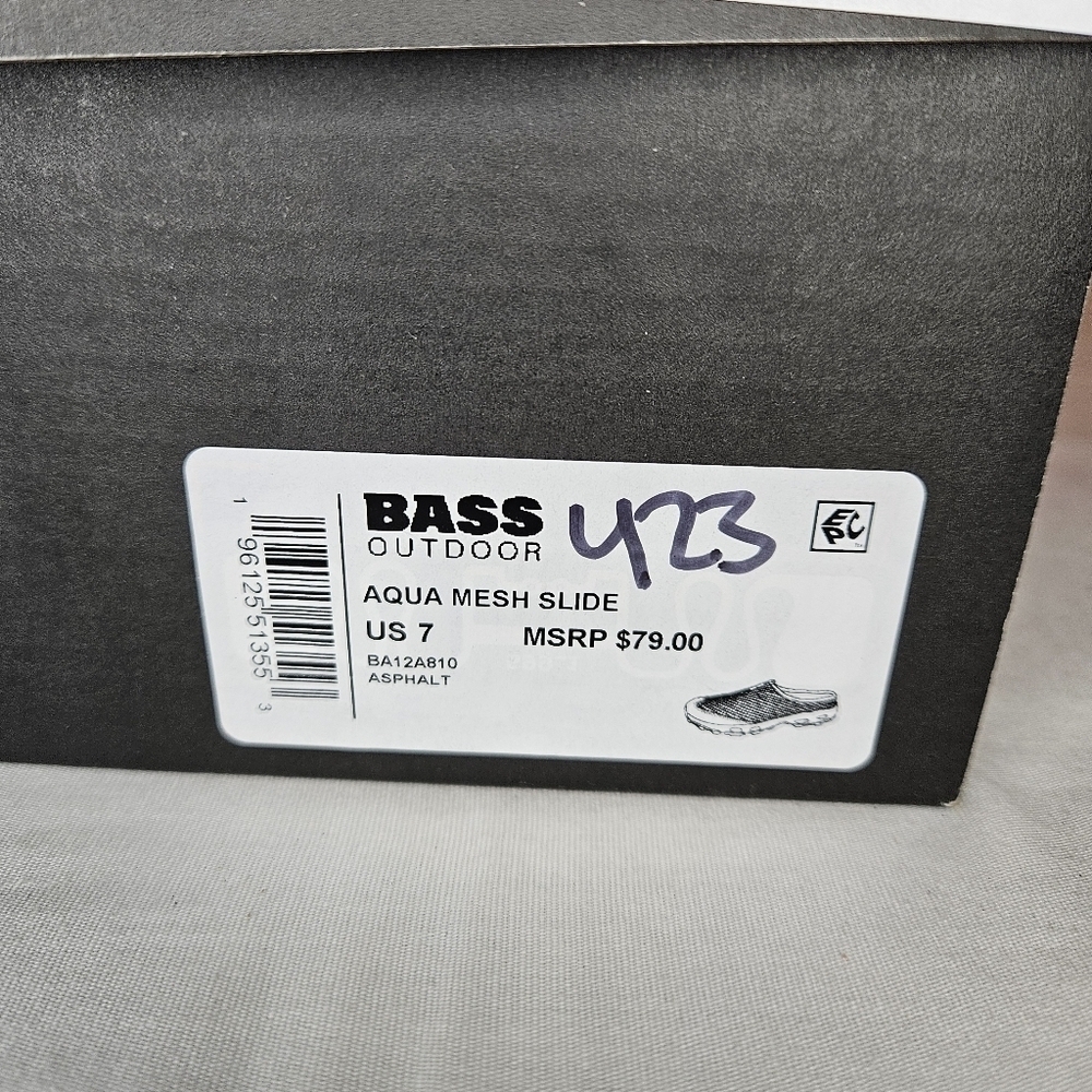 BASS OUTDOOR Womens Aqua Mesh Slide Water Resistant Slip-On Sneakers Sz 7 NWT - Picture 12 of 13